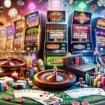 Australia dashboard with colorful slot games and a jackpot banner.